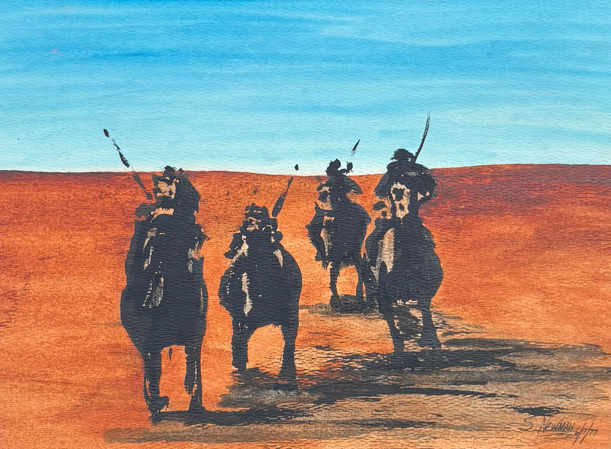 On The Homestretch by Scott Newman